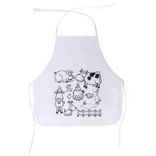Șorț PACHU, Alb