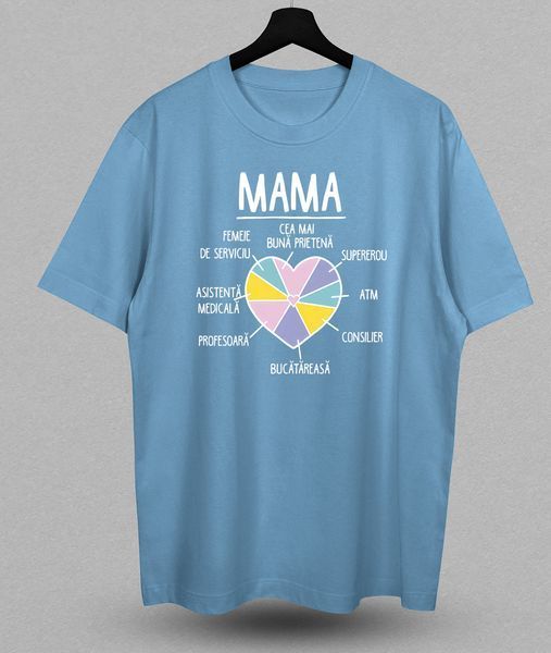 Tricou cu imprimeu Mama, M