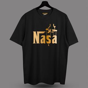 Футболка с принтом nasa, M