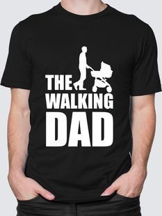 Футболка с принтом dad, M