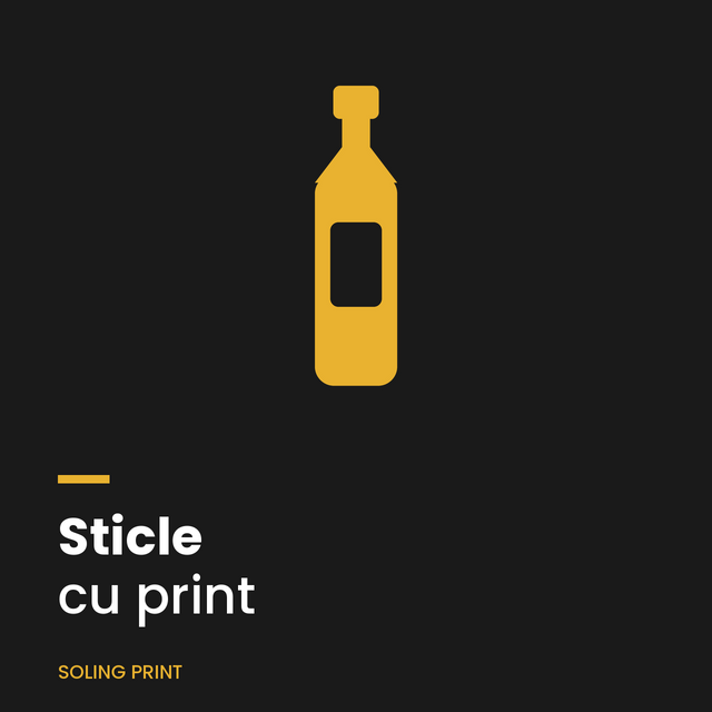 Sticle cu print