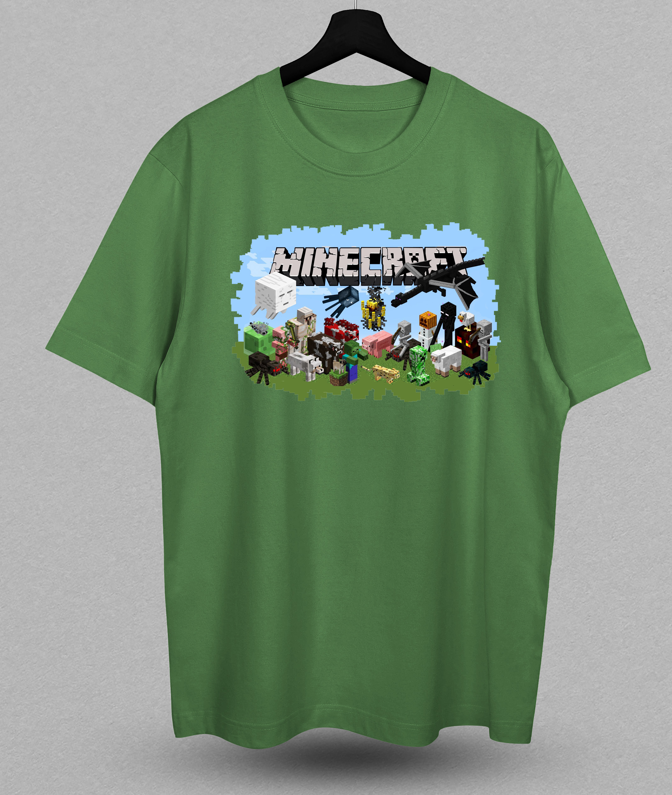 Футболка с Принтом Minecraft