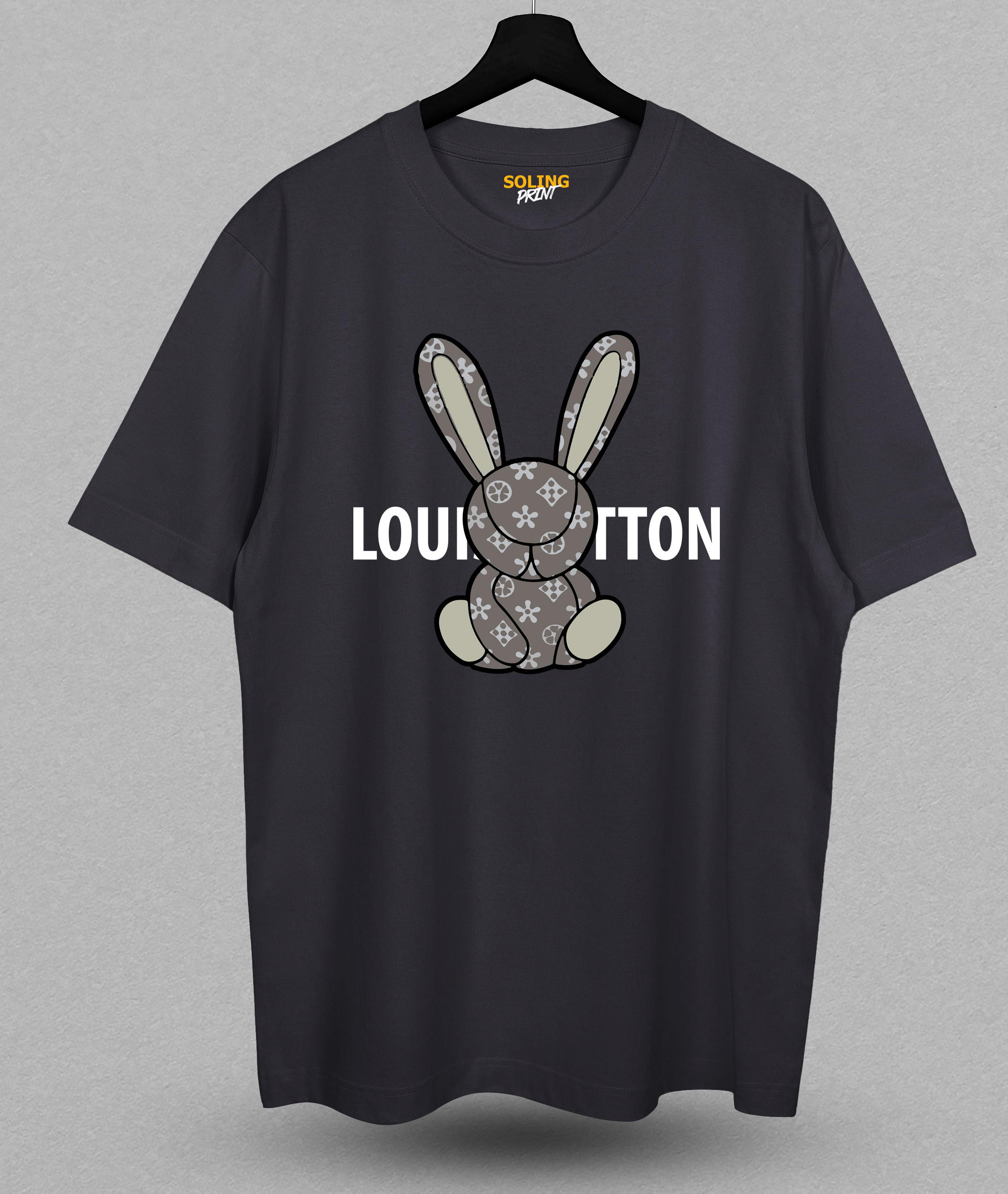 Футболка с принтом Louis Luetton Bunny