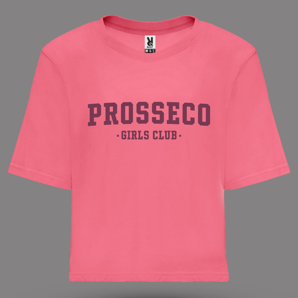 Футболка с принтом "Prosseco girl club"
