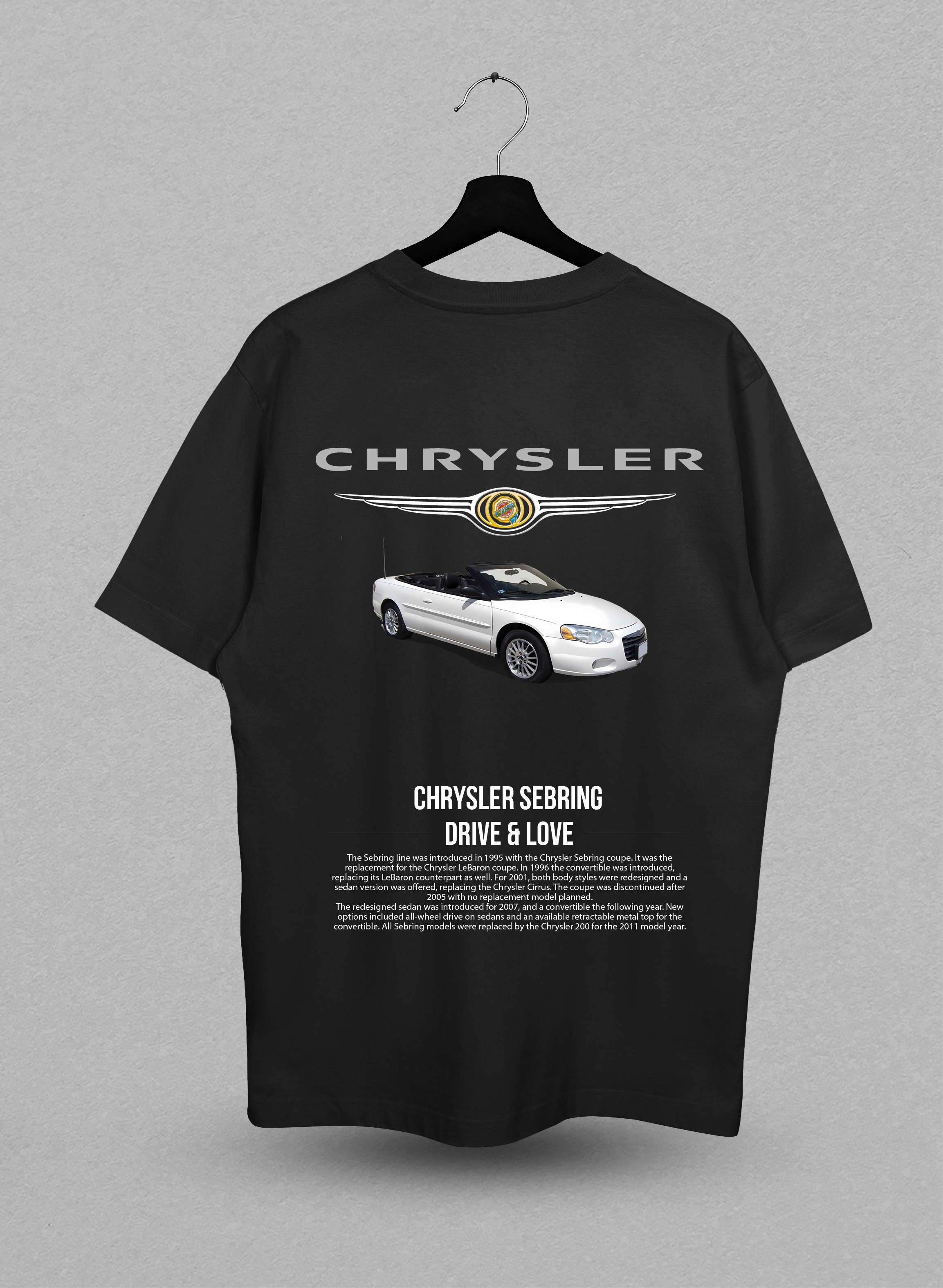 Футболка с принтом Chrysler