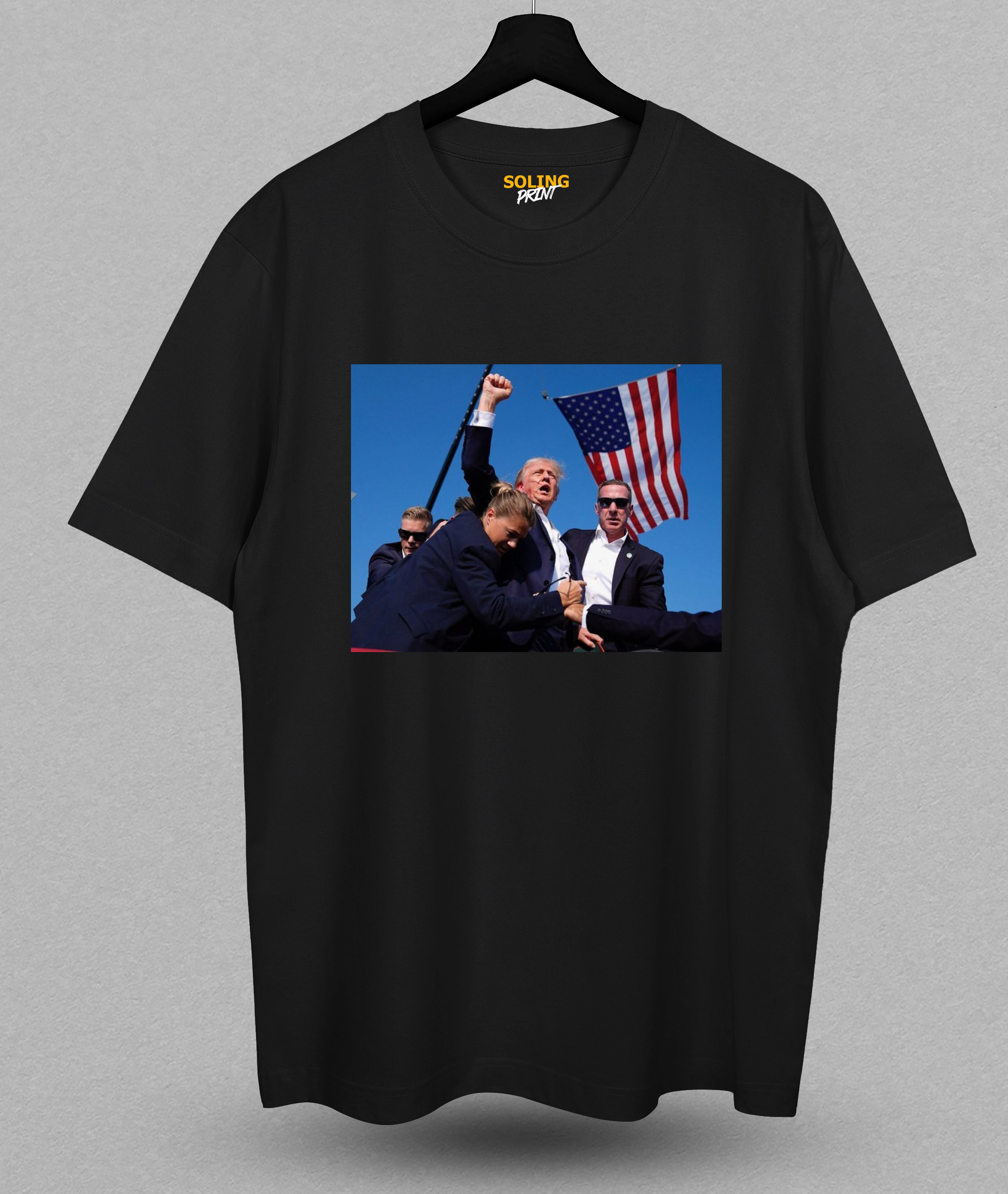 Футболка с принтом Donald