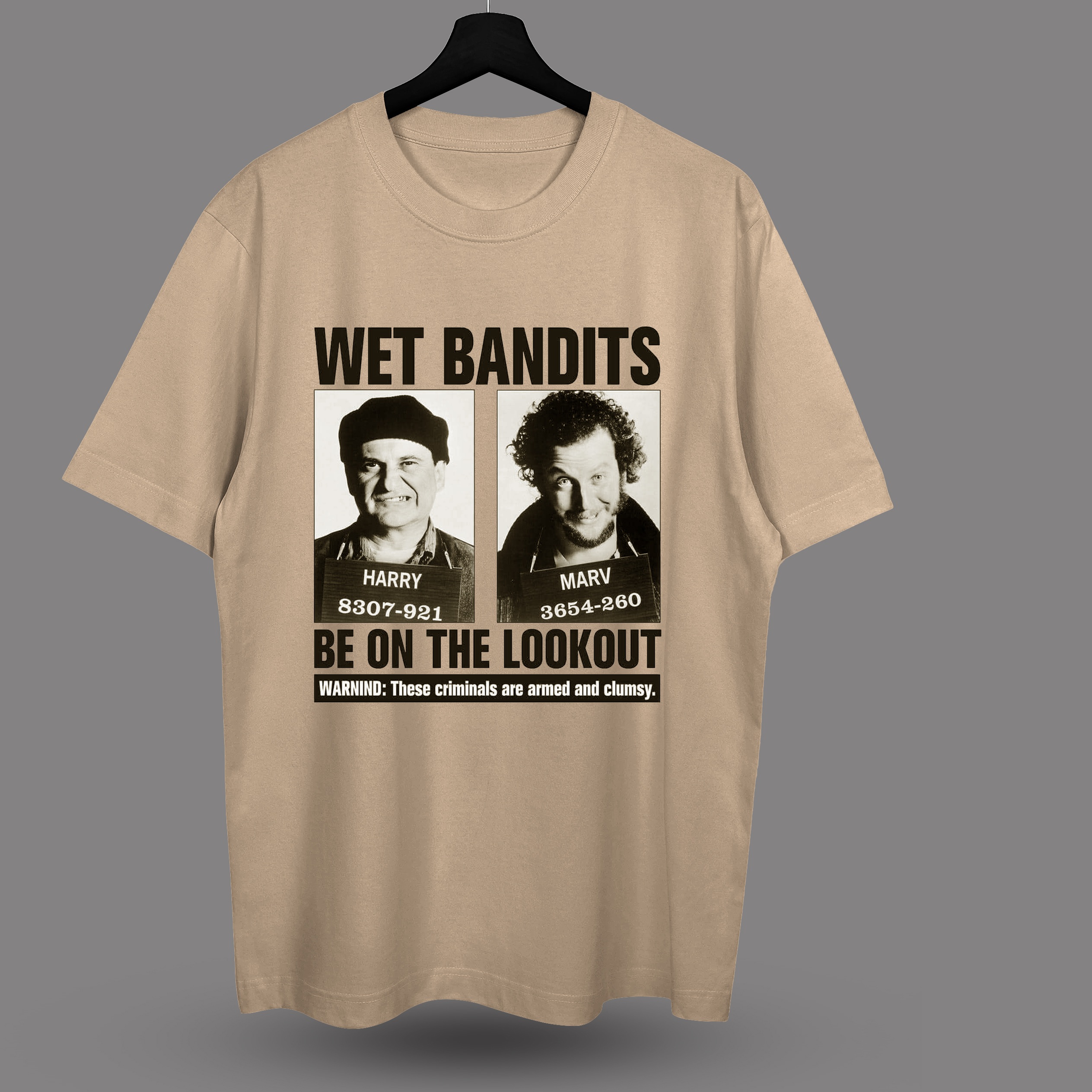 Футболка с принтом "Wet bandits"