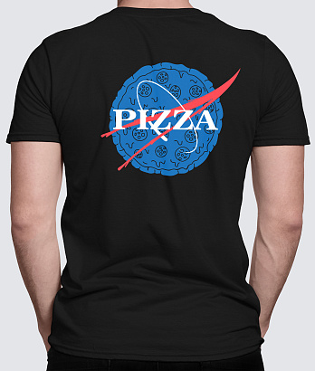 Футболка с Принтом "Pizza"