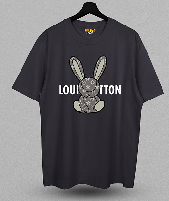 Футболка с принтом Louis Luetton Bunny