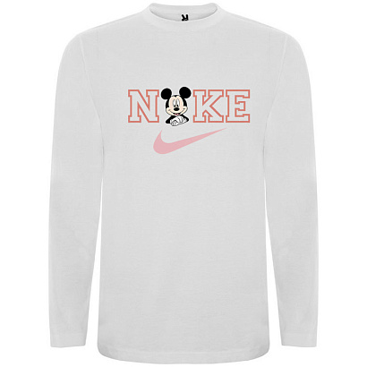 Детская футболка с длинным рукавом с принтом Nike mike