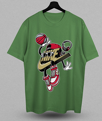 Футболка с Принтом Nike art