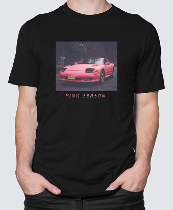 Футболка с принтом Pink Season