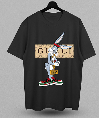 Футболка с Принтом Gucci