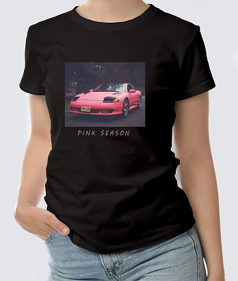 Футболка с принтом Pink Season