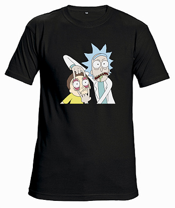Футболка с принтом "Rick&Morty LOOK"
