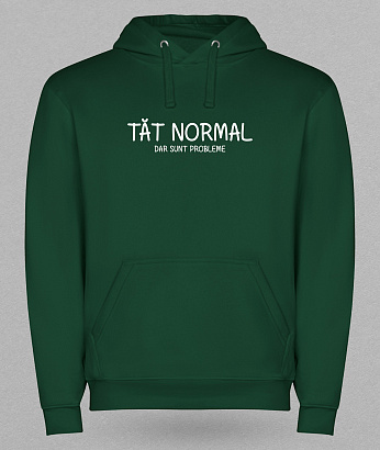 Худи с принтом "Tat normal"